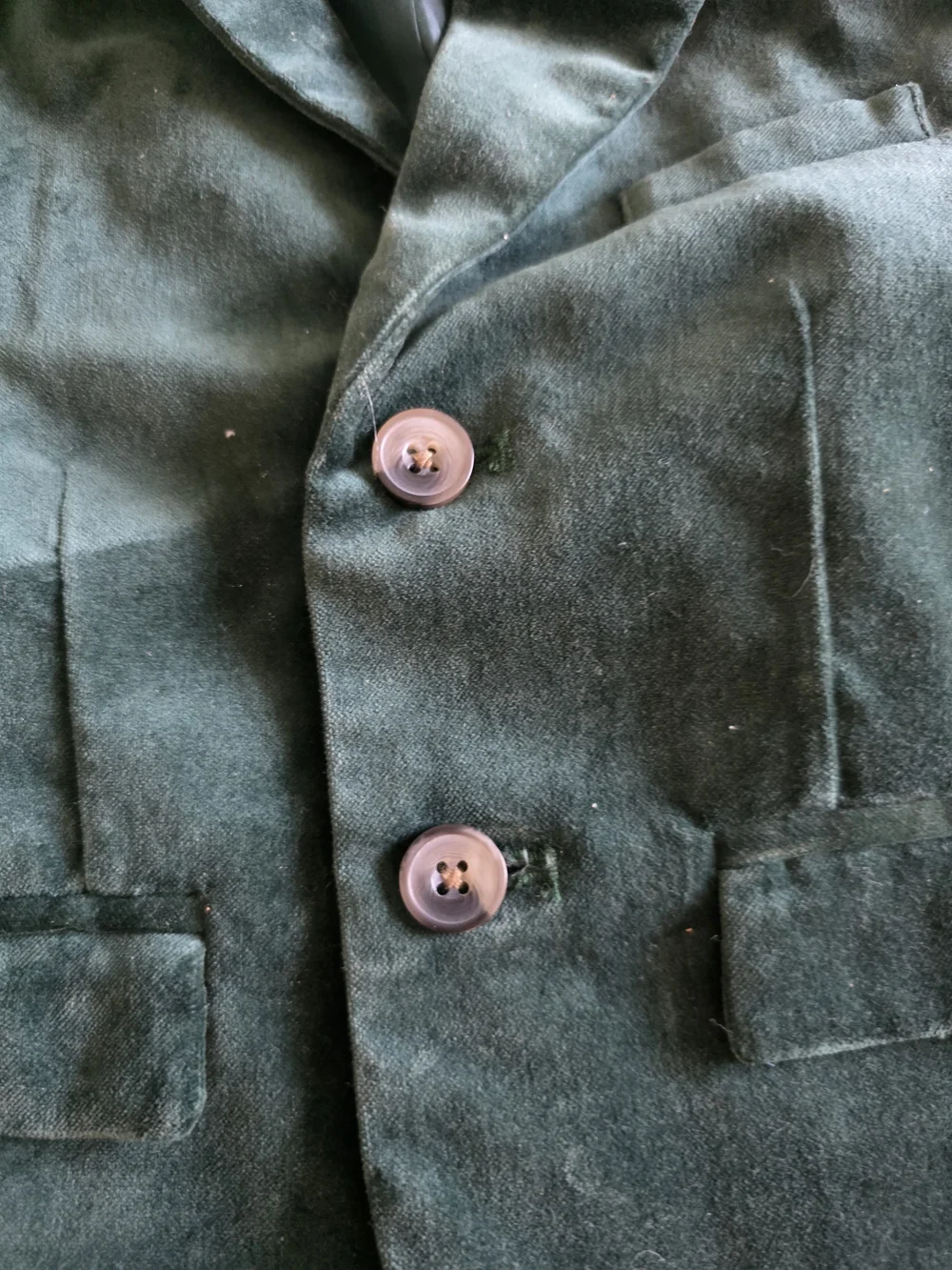 Janie and Jack Forest Green Velvet Blazer for Kids